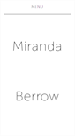 Mobile Screenshot of mirandaberrow.com